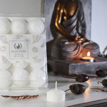 10 paq. Velas de noche iluminarte