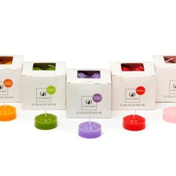 Velas aromáticas de noche