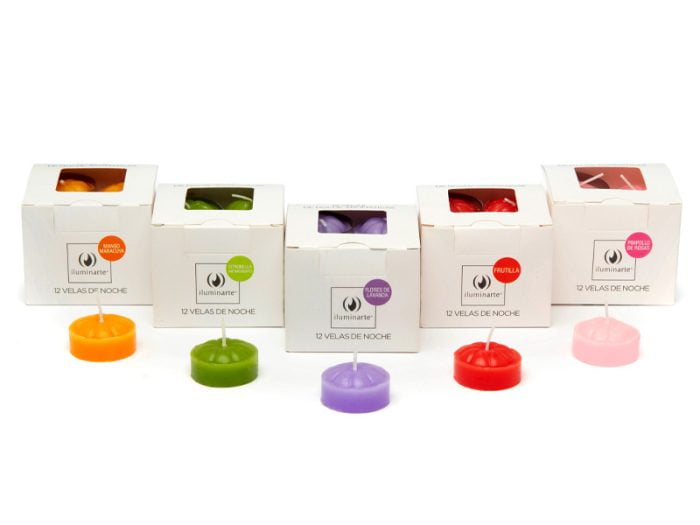 Velas aromáticas de noche