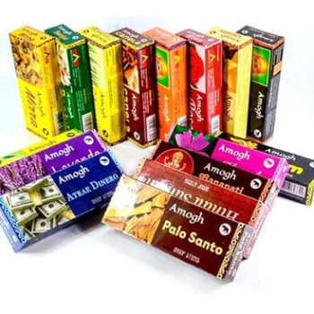 12 cajas Sahumerios dhoop amogh