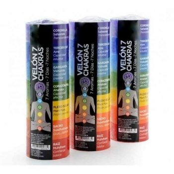 Velón 7 chakras