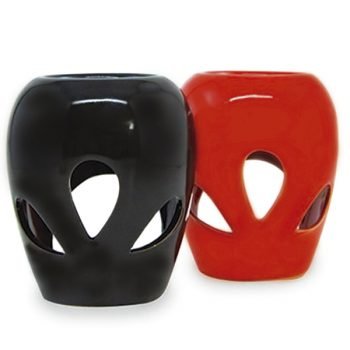 Hornillo oval con hojas 9cm
