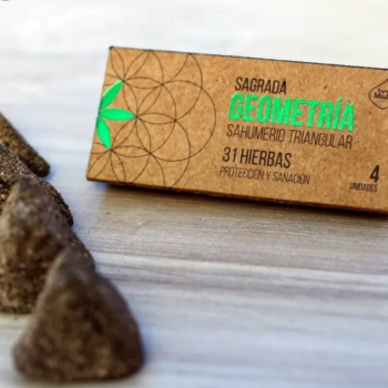 10 paq. Sahumerios Sagrada Geometría (surtidos)