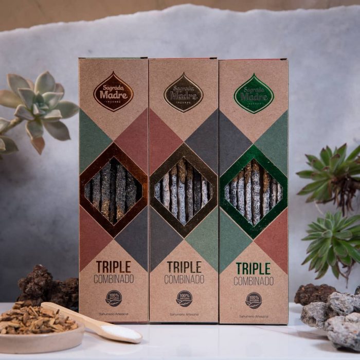 Sahumerio Triple combinado