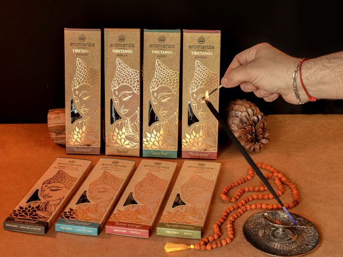 Sahumerio Aromanza tibetanos