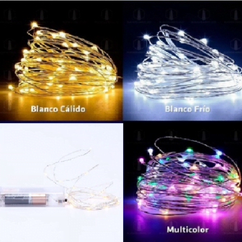 Luces led alambre