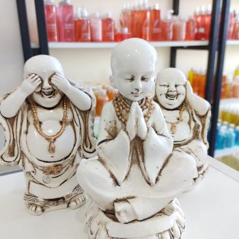Buda blanco chico (varios modelos)