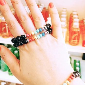 Pulsera 7 chakras cristales