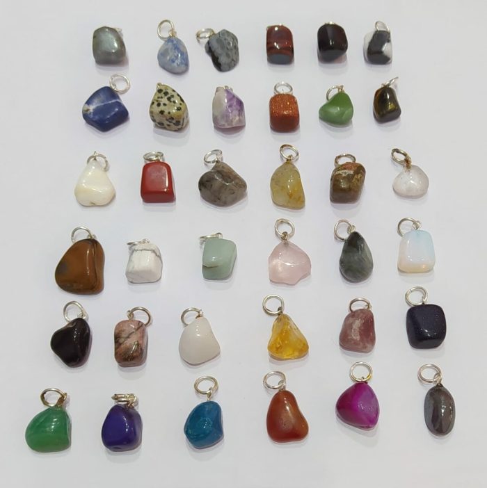 Dije rolado (piedras naturales)