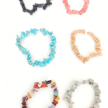 Pulsera de escallas (piedras naturales)