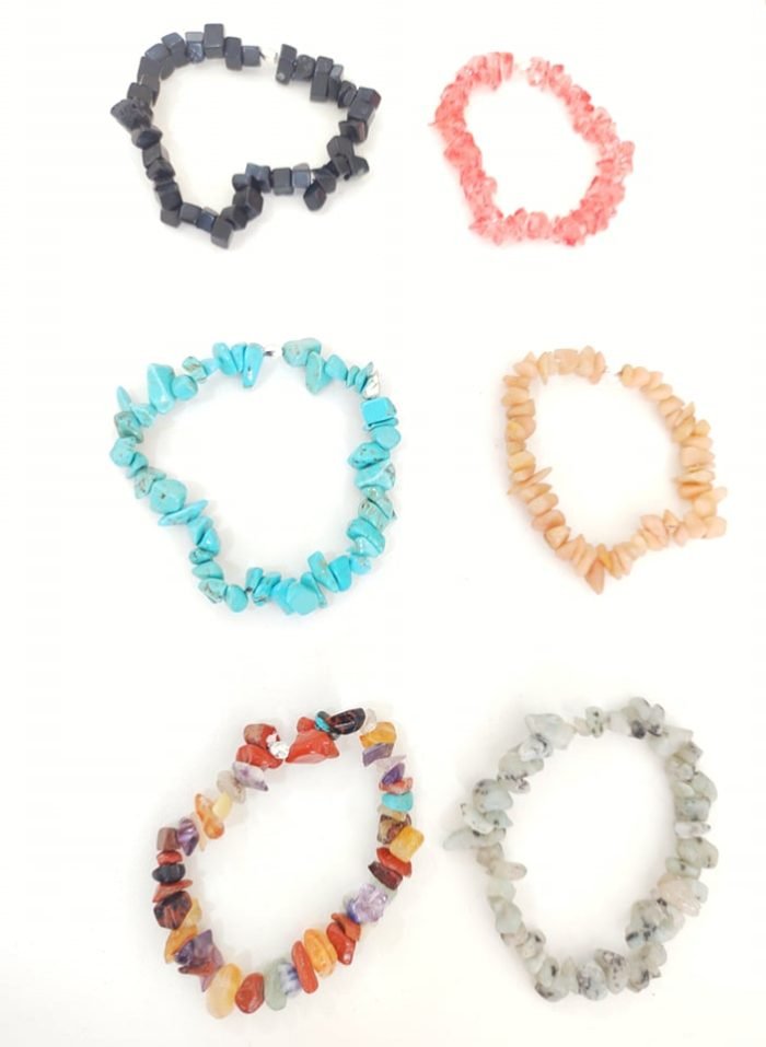 Pulsera de escallas (piedras naturales)