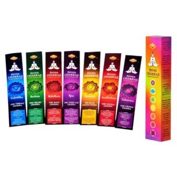 12 paq. 7 chakras sobres SAC
