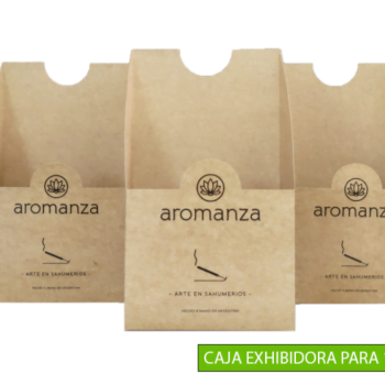 Exhibidor kraft Aromanza
