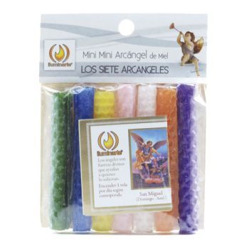 Velas mini arcangel de miel