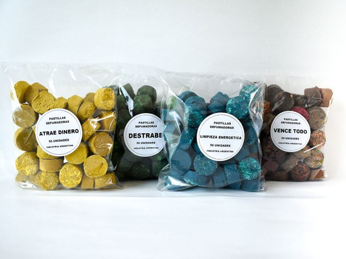 Pastillas Defumadoras Bolsa x 50 uni