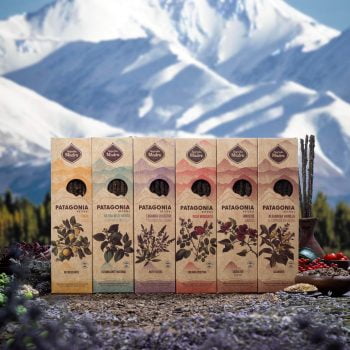 50 cajas de sahumerios Patagonia