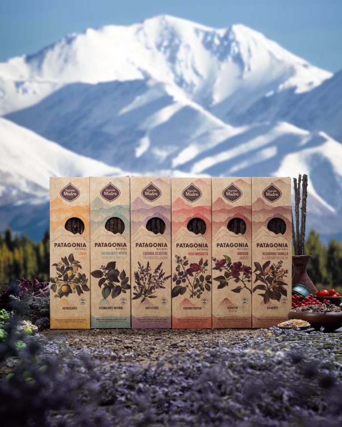 50 cajas de sahumerios Patagonia