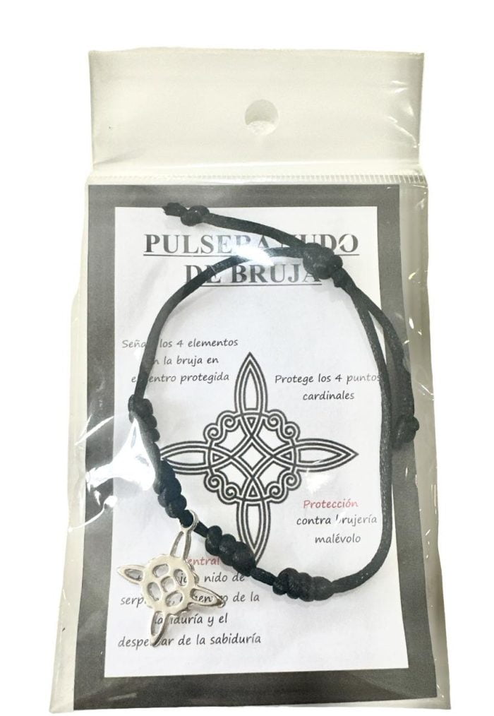 Pulsera nudo de bruja