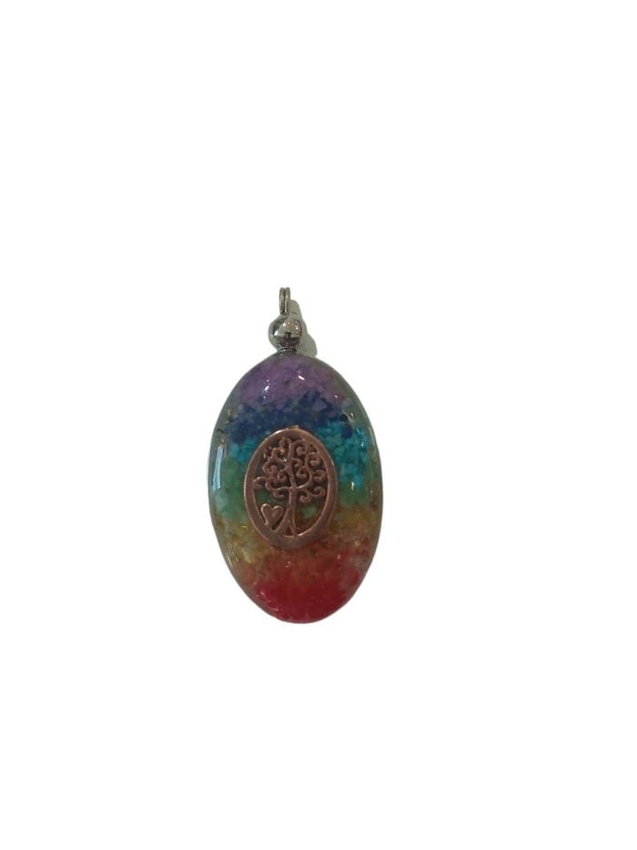 Dije de orgón 7 chakras - Imagen 2