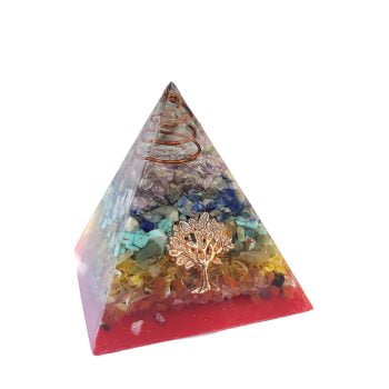 Pirámide de orgón 7 chakras