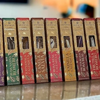 50 cajas de Sahumerios Orgánicos Aromanza (efectivo/transferencia)