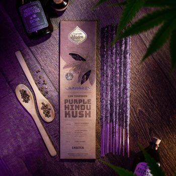 10 paq. Sahumerios de Cannabis Purple Hindú Kush