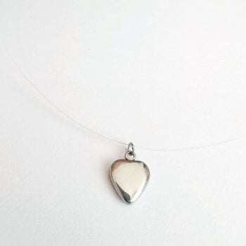Gargantilla con dije de corazon