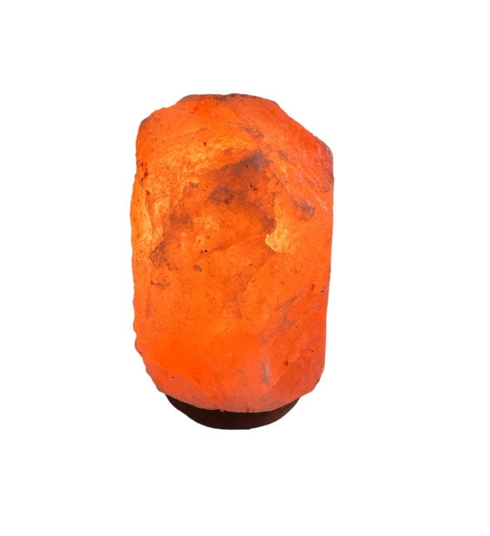 Lampara de sal del Himalaya roca