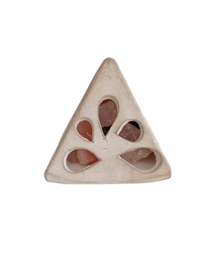 Lampara de sal piramide chica