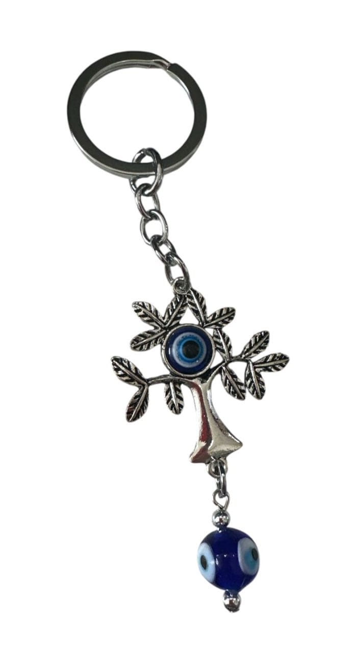 Llavero árbol con ojo protector
