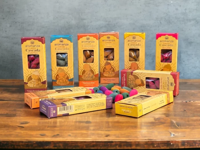 10 cajas conos cascada aromanza (surtidos) - Imagen 2