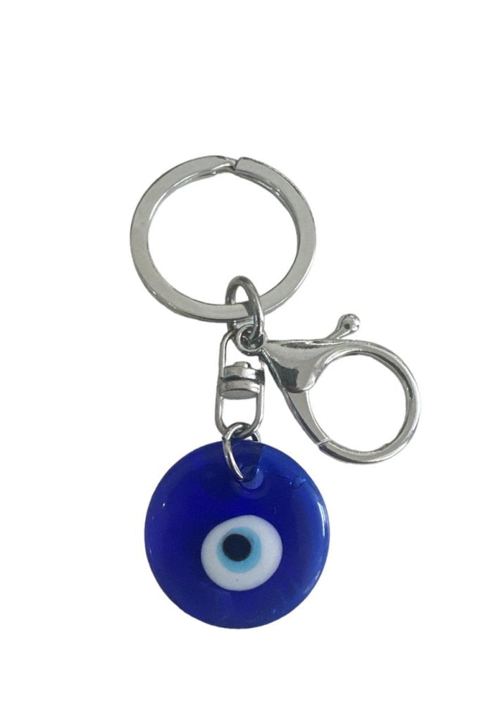 Llavero con ojo protector
