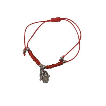 Pulsera roja mano fatima