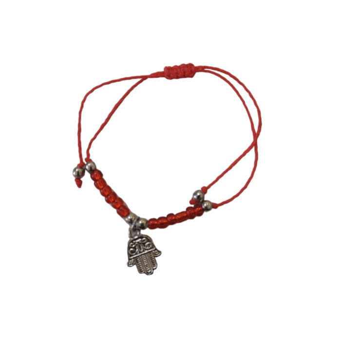 Pulsera roja mano fatima