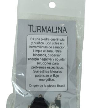 Dije turmalina con explicación