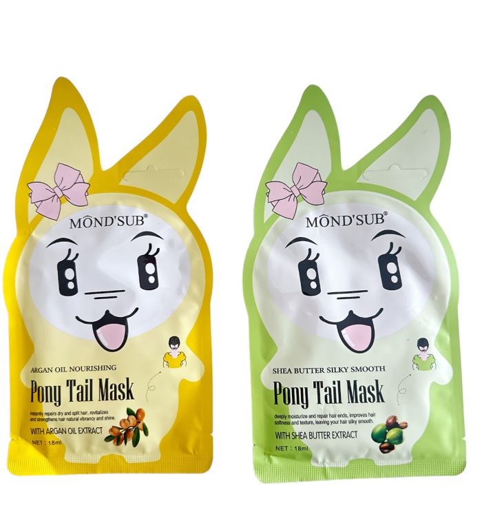 Mascarilla para colita de pelo