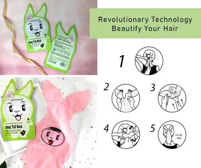 Mascarilla para colita de pelo - Imagen 2