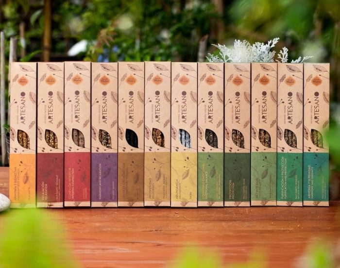 10 cajas sahumerios Artesano x5