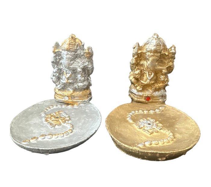 Porta sahumerio plato ganesh