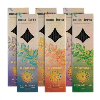 48 cajas de Sahumerios 12 virtudes Nuna Terra (efectivo/transferencia)