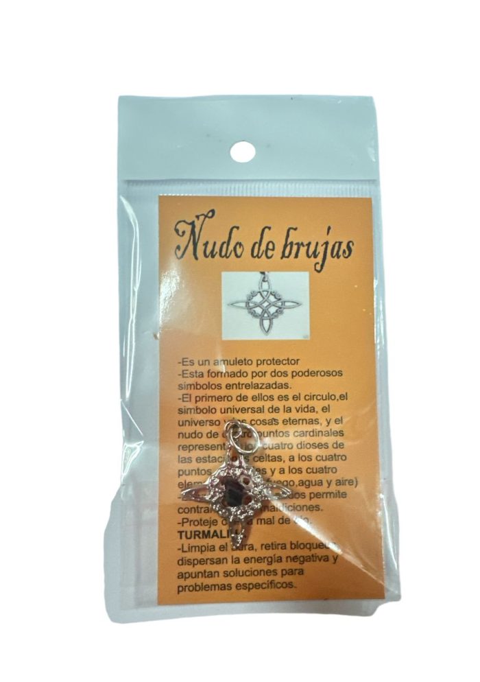 Dije nudo de bruja con Turmalina - Imagen 2
