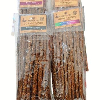 Bolsa Palo santo buena onda x30 Aromanza