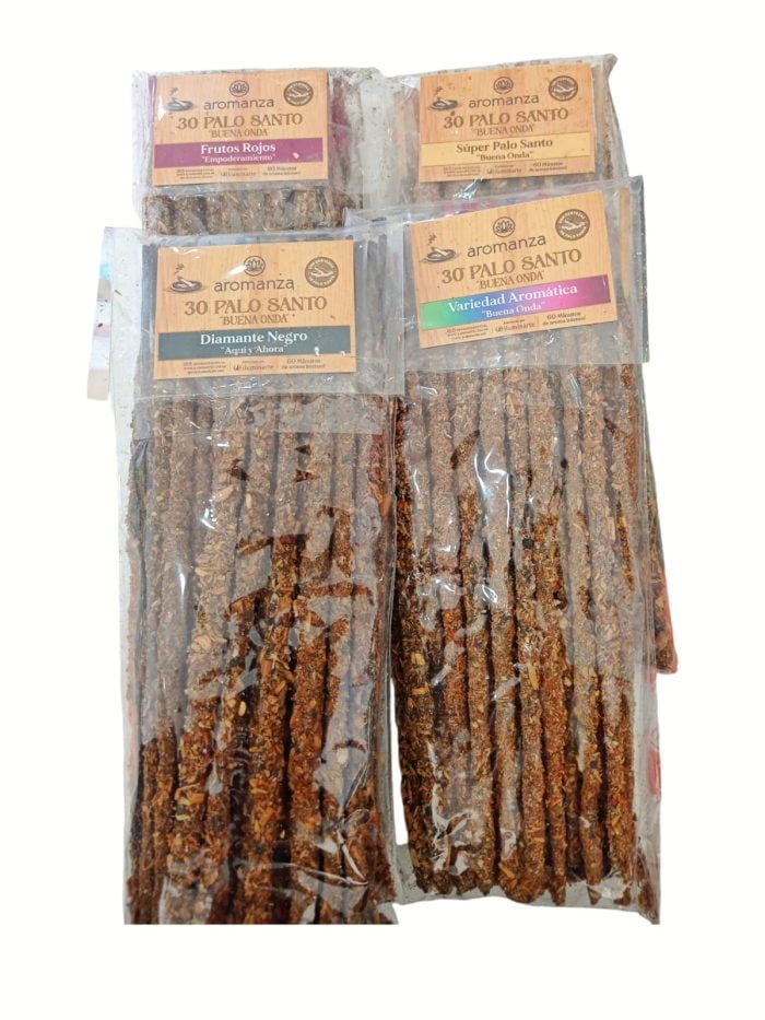 Bolsa Palo santo buena onda x30 Aromanza