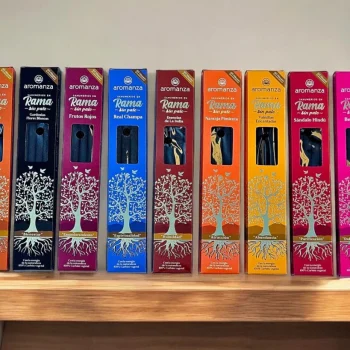 10 cajas de Sahumerios en Rama Aromanza