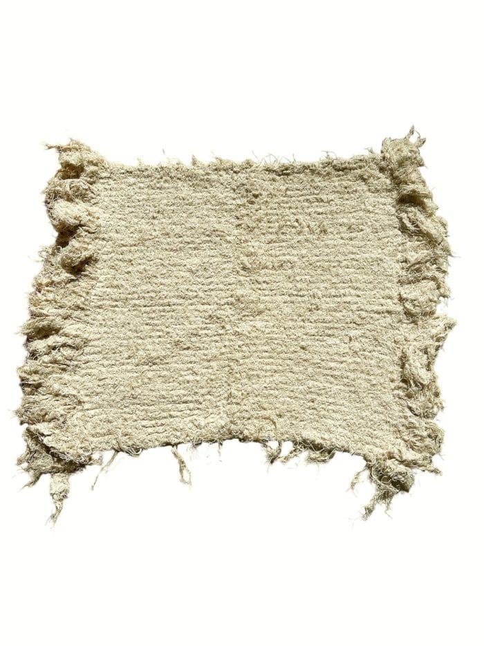 Alfombra estopa crudo 40x60