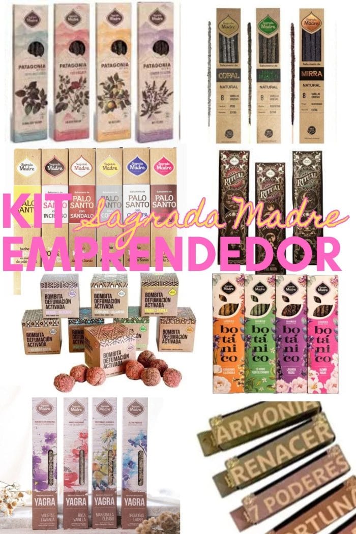 Kit emprendedor Sagrada Madre (efectivo/transferencia)