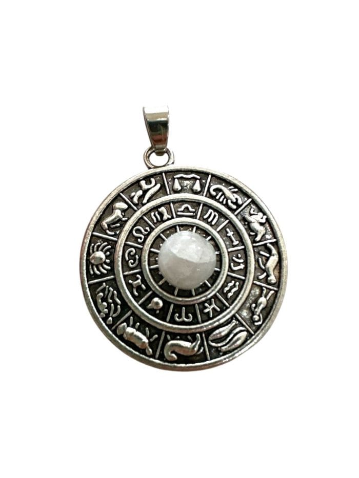 Dije de piedra Adularia Zodíaco