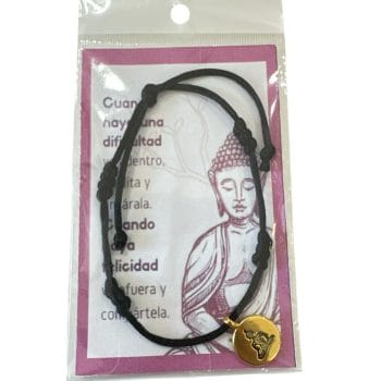 Pulsera buda con explicación