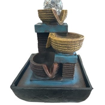 Fuente de agua Blue vases