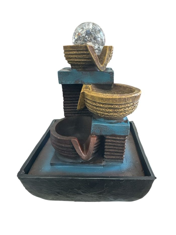 Fuente de agua Blue vases